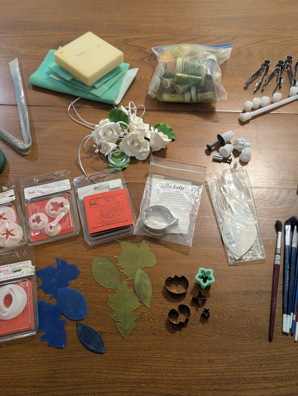 Professional Cake Decorating & Sugarcraft Collection (Gumpaste & Fondant Tools)